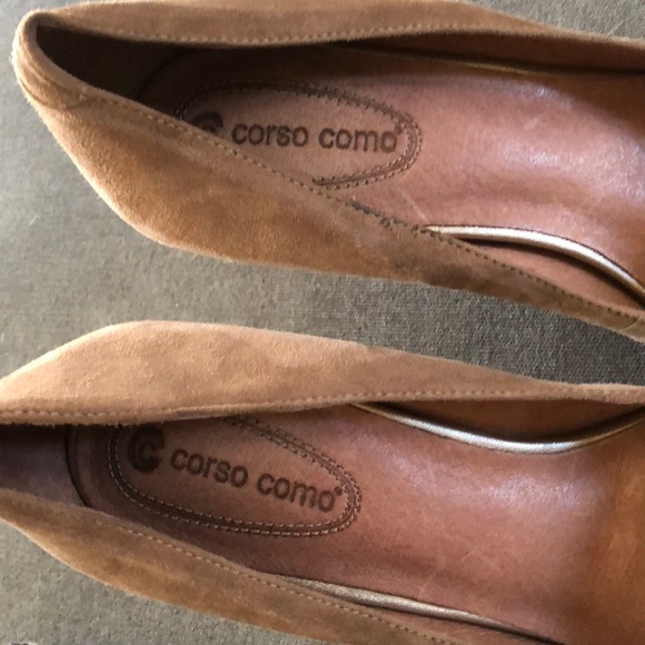 Corso como suede heels - Picture 4 of 6